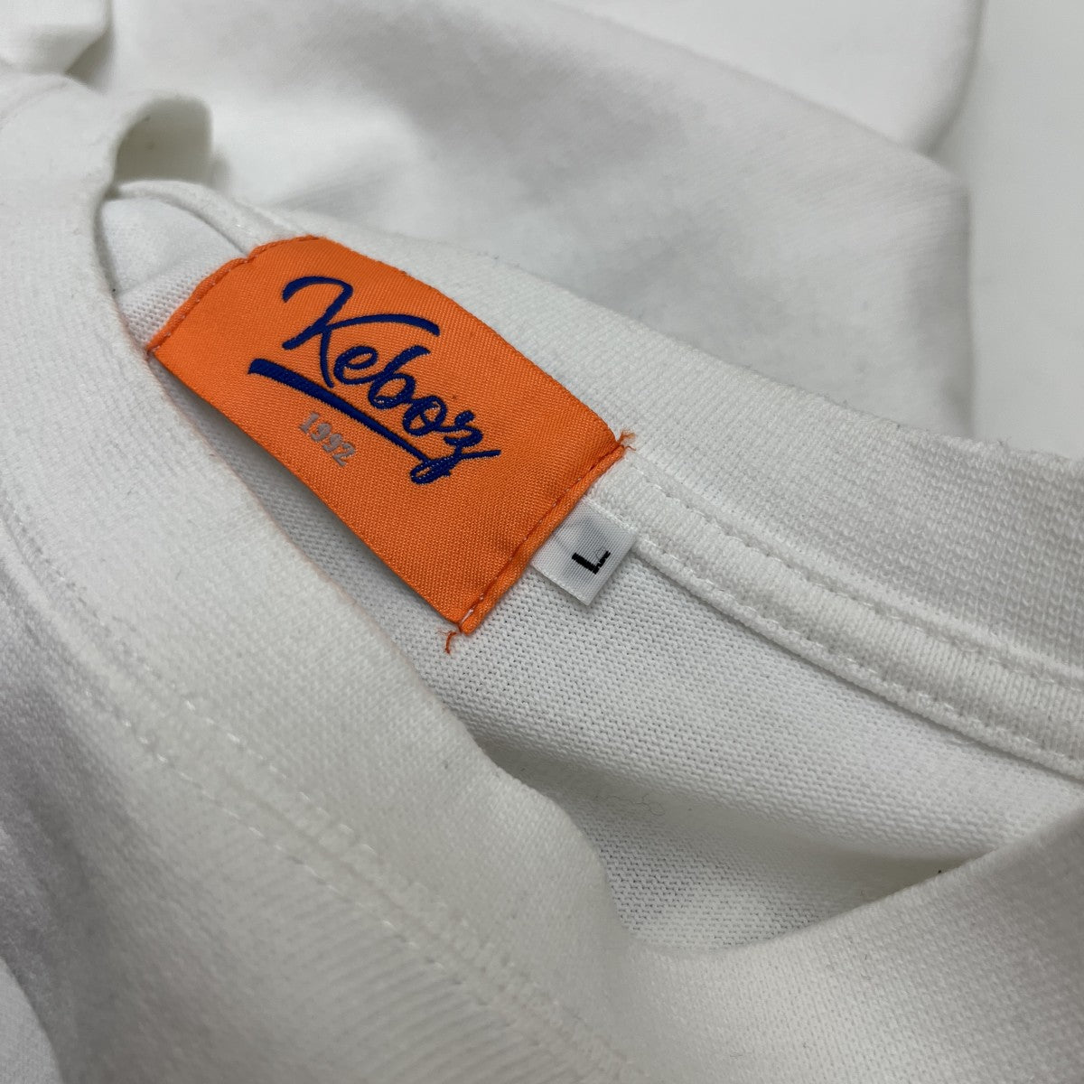 KEBOZ(ケボズ) 長袖Tシャツ ホワイト サイズ L｜【公式】カインドオル