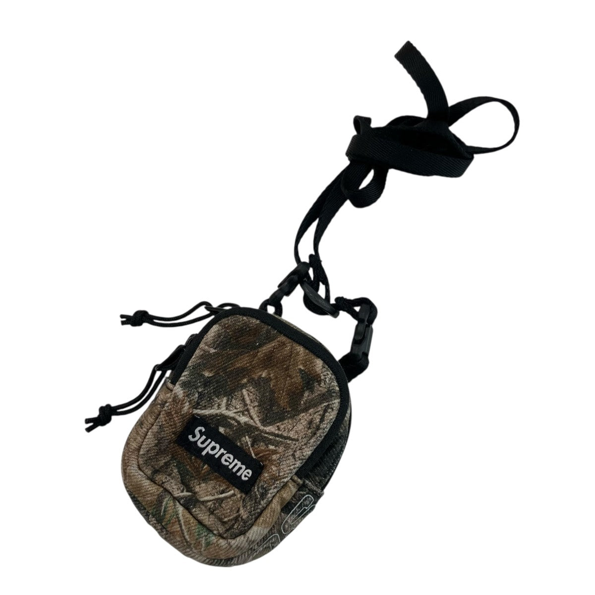 シュプリーム　ショルダーバッグ　総柄 Supreme（シュプリーム） 20SS Waist Bag Blue Camo カモ柄 メッシュ