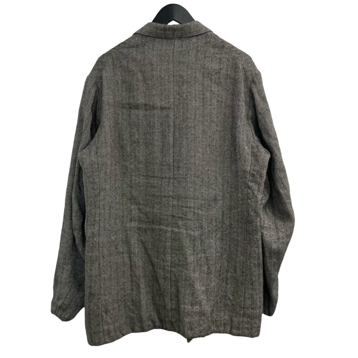 24AW「DOUBLE WASHED GATHER JACKET」ヘリンボーンダブルジャケットMT4303 0003A