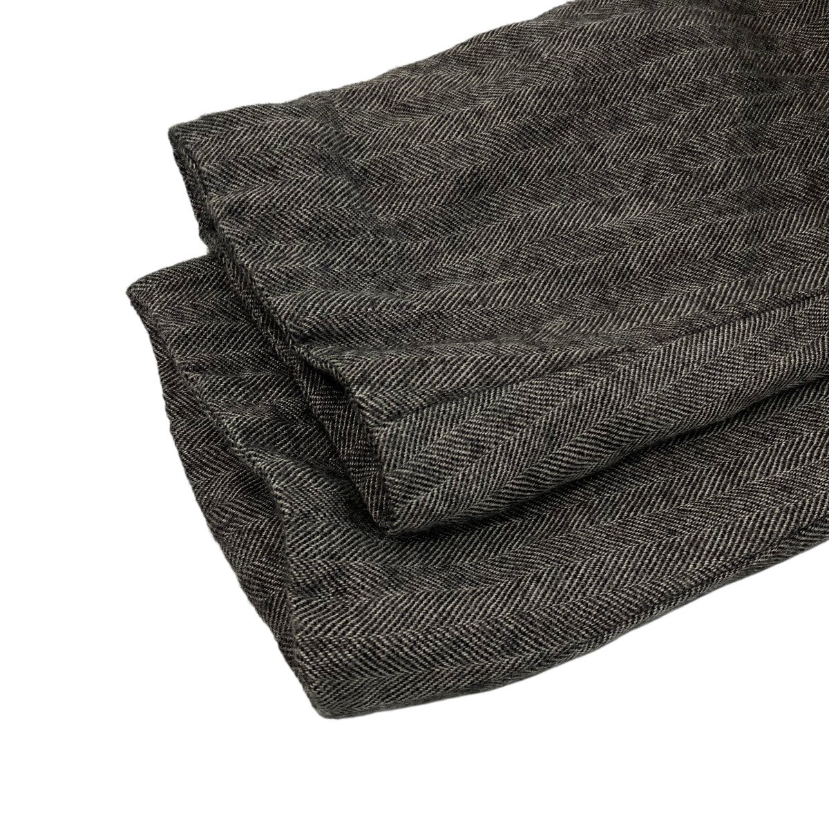 24AW「DOUBLE WASHED GATHER JACKET」ヘリンボーンダブルジャケットMT4303 0003A