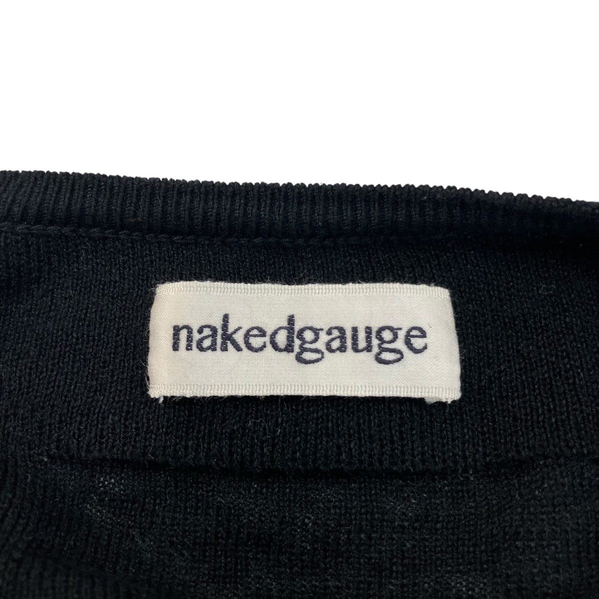nakedgauge(ネイキッドゲージ) 「GLEANER SHIRT」ヘンリーネックニット