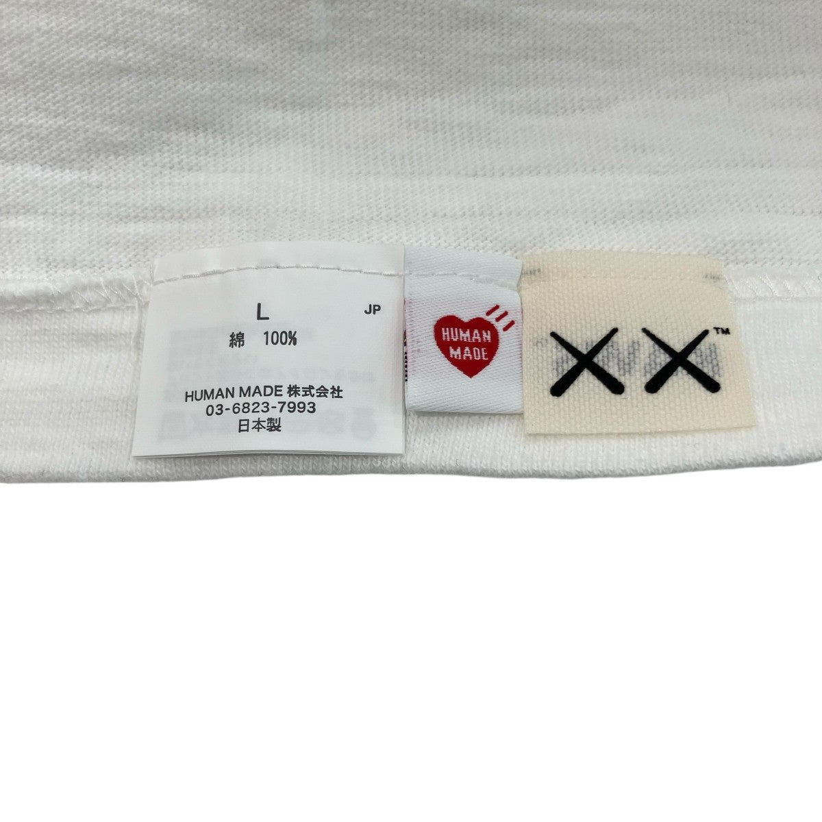 HUMAN MADE×KAWS 「KAWS MADE GRAPHIC T-SHIRT」Tシャツ ホワイト