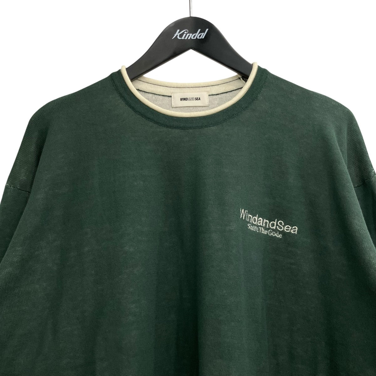 「DOUBLE FACE KNIT」ダブルフェイスニットWDS 0 CLS 26 Q1 KN 01