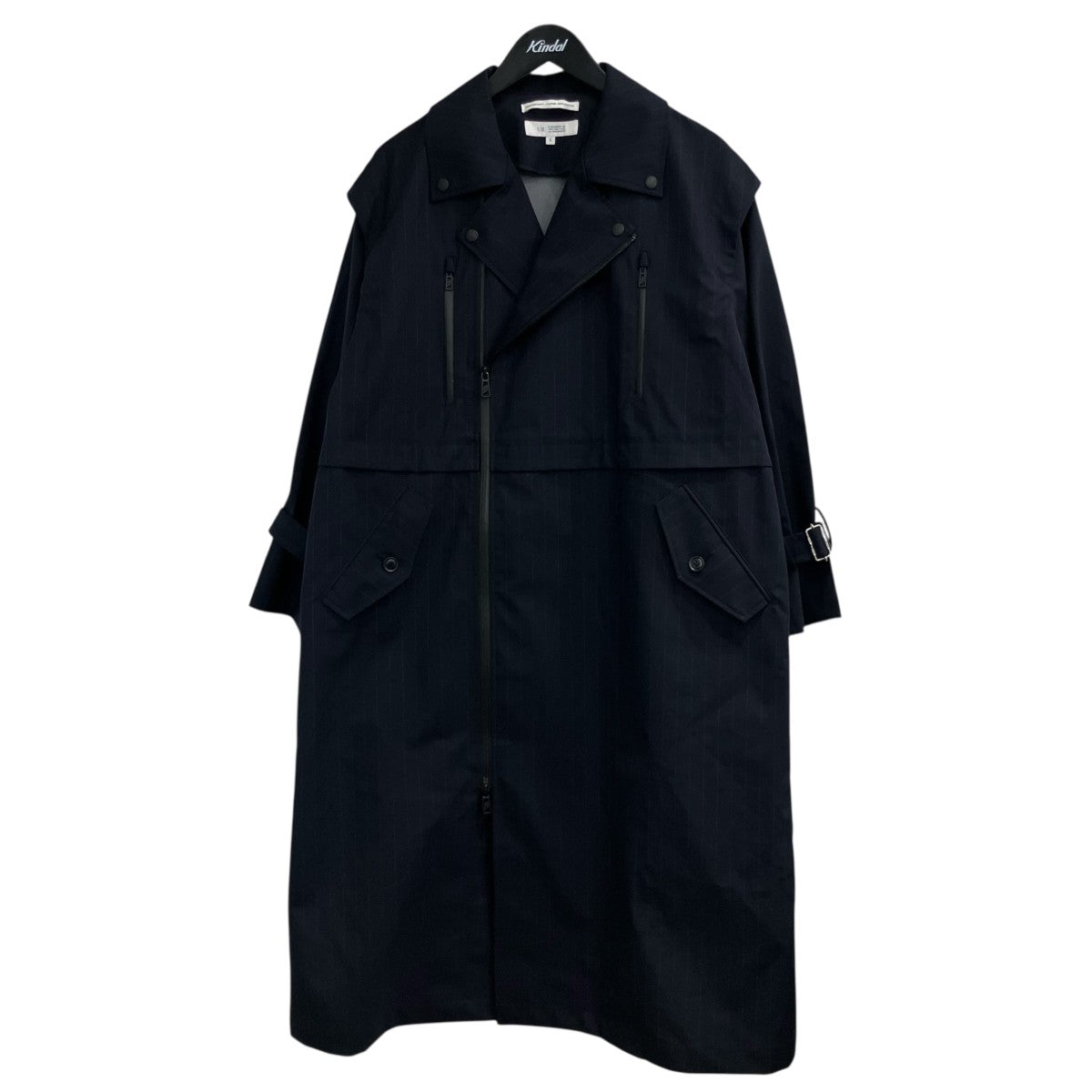「WATERPROOF CORDURA WOOL RIDERS COAT」オーバーサイズテーラードジャケットFPA08242U0006