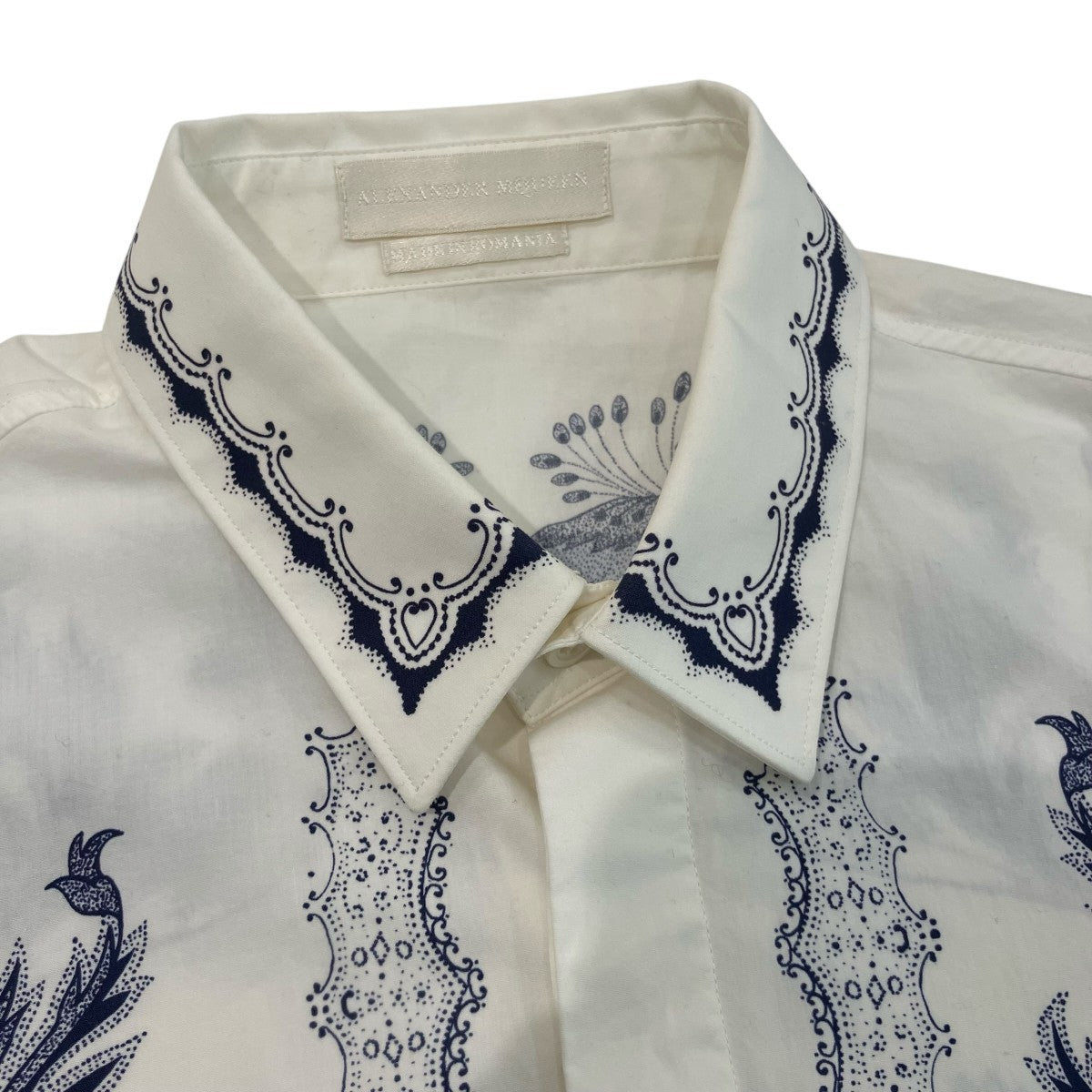 ALEXANDER McQUEEN フローラルプリントシャツ354124 古着・中古-8枚目のアイテム画像