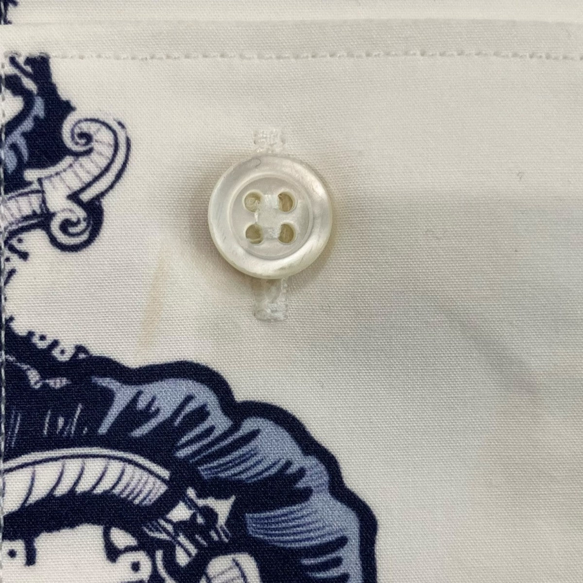 ALEXANDER McQUEEN フローラルプリントシャツ354124 古着・中古-9枚目のアイテム画像
