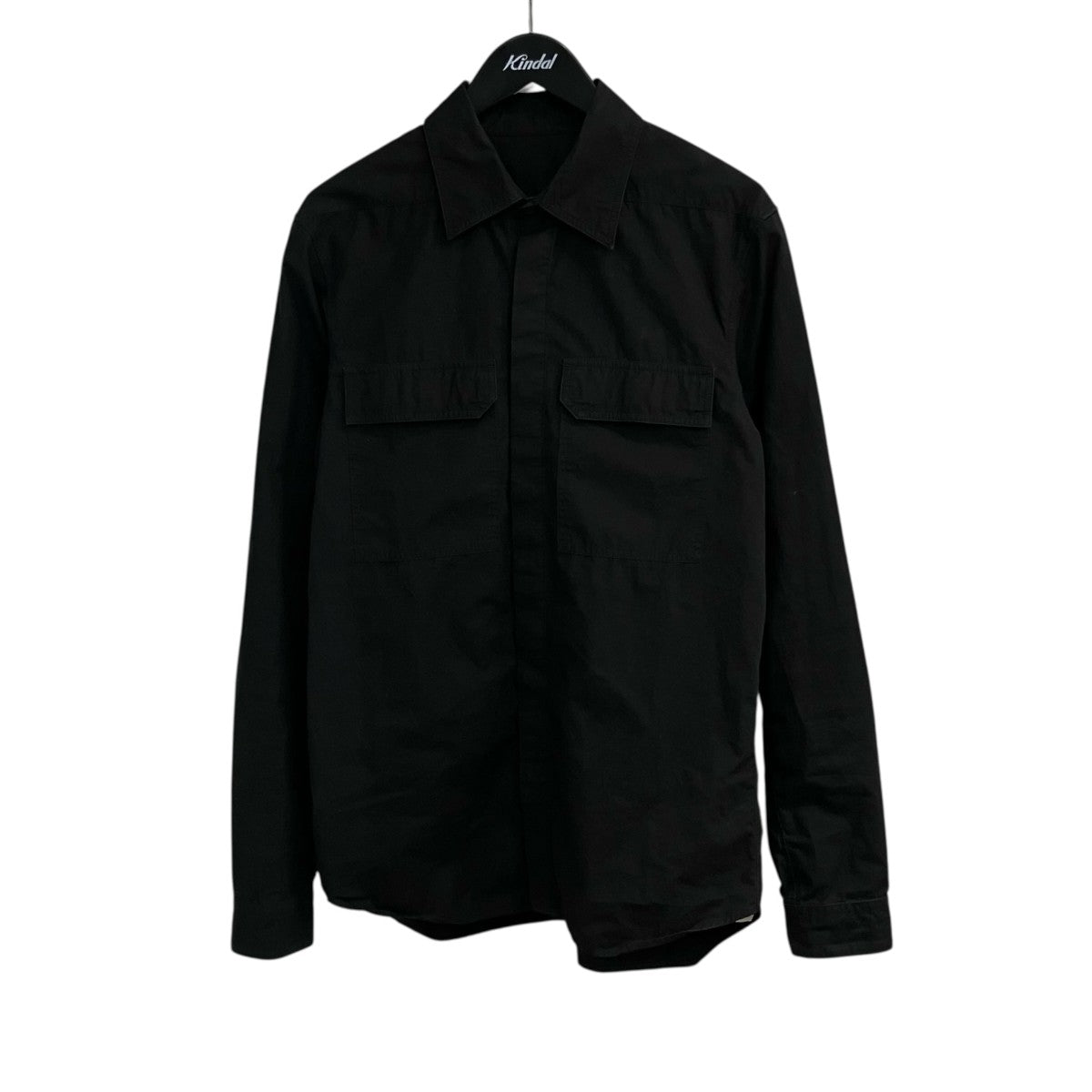 RICK OWENS 長袖ワークシャツRU02C7291P 古着・中古-1枚目のアイテム画像