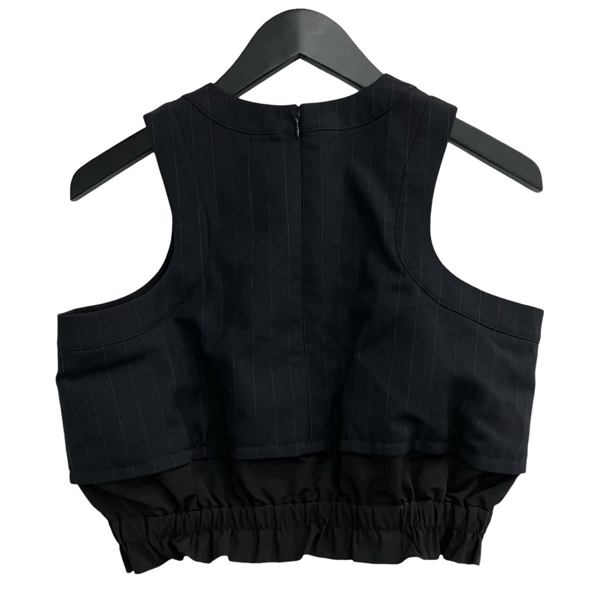 「Chalk Stripe Cropped Tank Top」チョークストライプクロップドタンクトップ24 07120