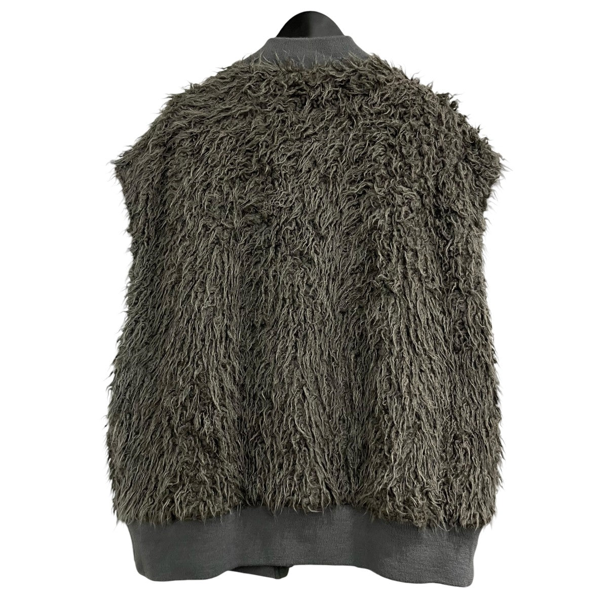 「WOOL PONCH ZIP UP VEST」リバーシブルベスト22FWP02