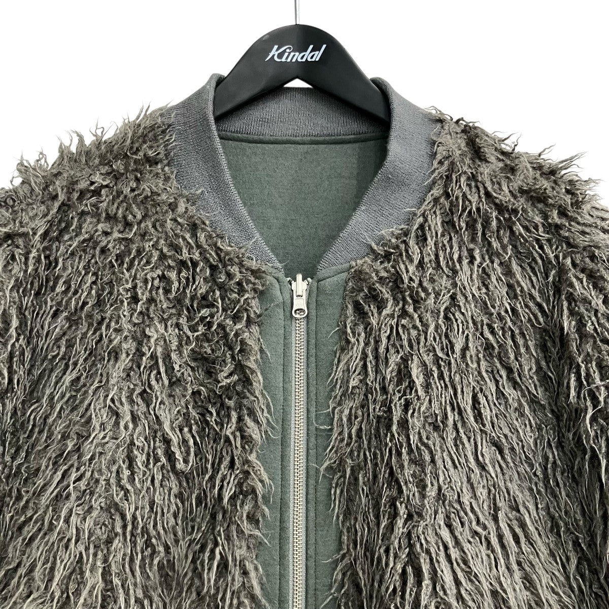 「WOOL PONCH ZIP UP VEST」リバーシブルベスト22FWP02