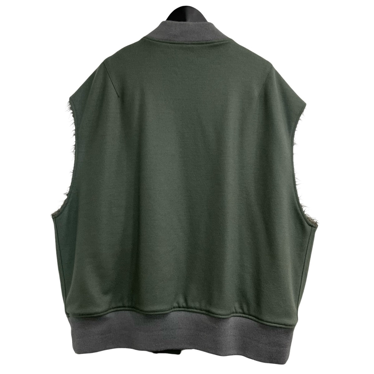 「WOOL PONCH ZIP UP VEST」リバーシブルベスト22FWP02