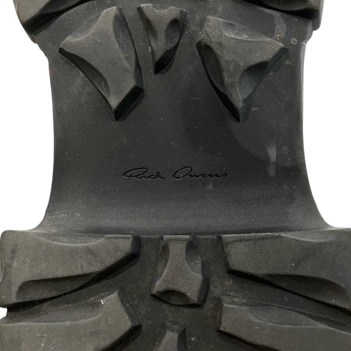 RICK OWENS 「BEATLE BOZO TRACTOR」ハラコサイドゴアブーツRU02C7881 LHLCEC 古着・中古-7枚目のアイテム画像
