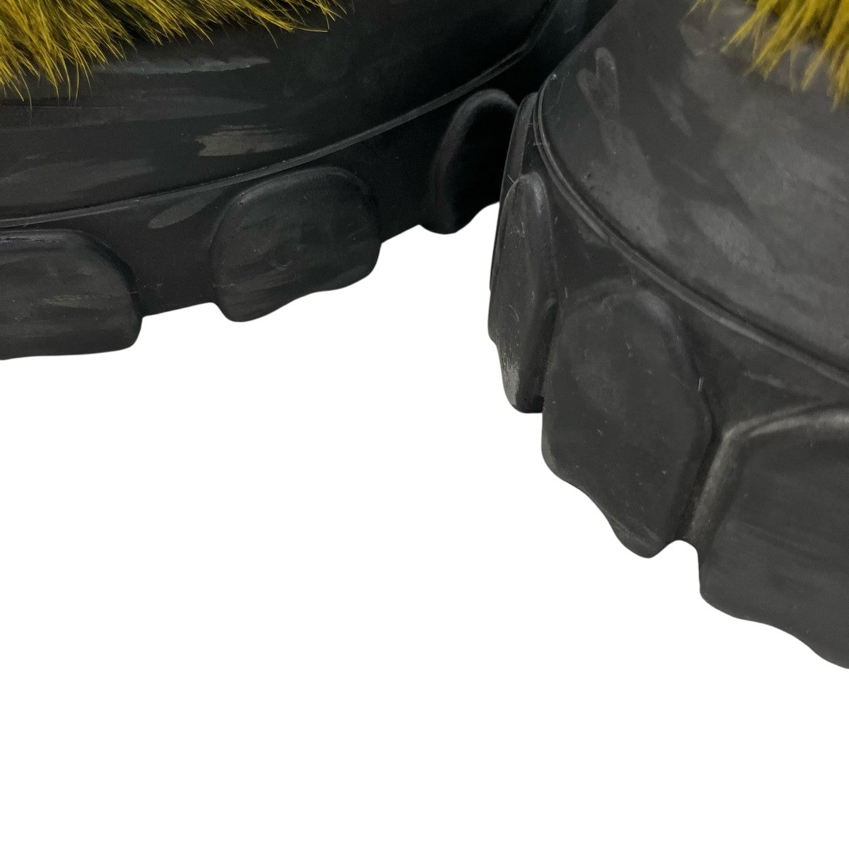 RICK OWENS 「BEATLE BOZO TRACTOR」ハラコサイドゴアブーツRU02C7881 LHLCEC 古着・中古-9枚目のアイテム画像