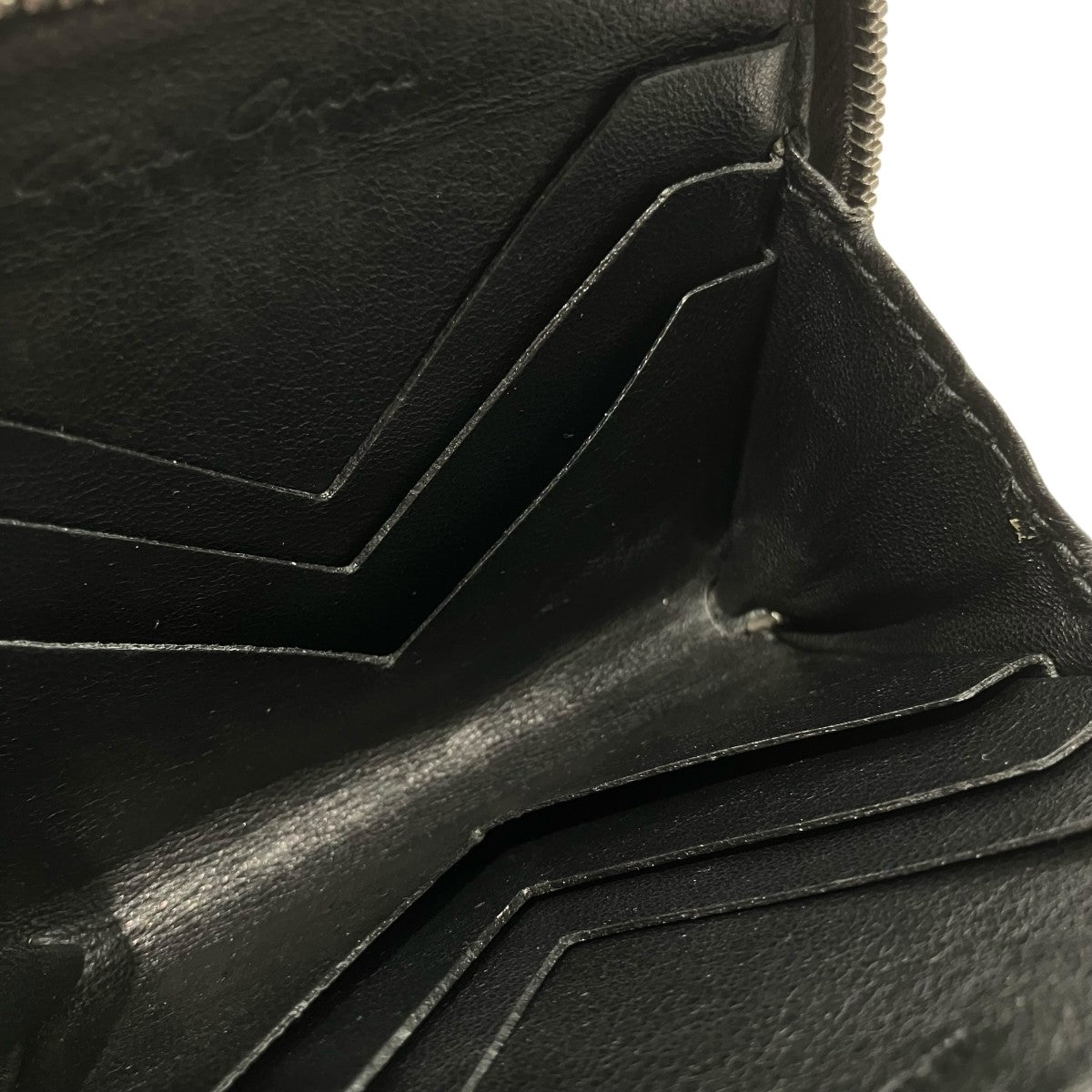 RICK OWENS(リックオウエンス) 「ZIPPED WALLET」パイソンコインケース