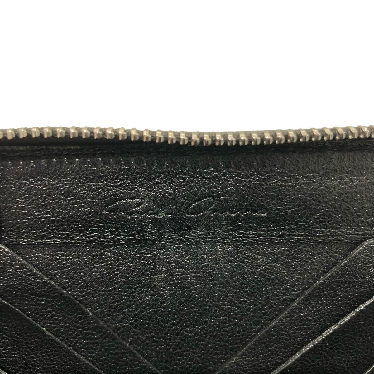 RICK OWENS(リックオウエンス) 「ZIPPED WALLET」パイソンコインケース