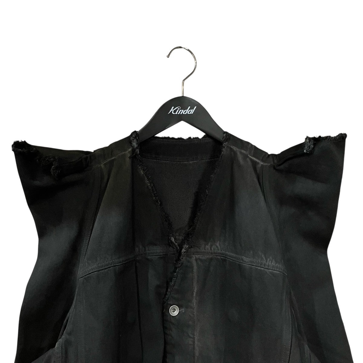 RICK OWENS 「TEC WORKER」デニムワーカージャケットRR01D3719 DK 古着・中古-3枚目のアイテム画像