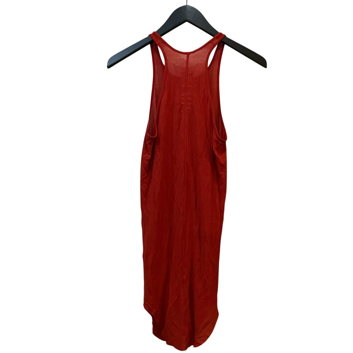 RICK OWENS リブタンクトップ 古着・中古-2枚目のアイテム画像