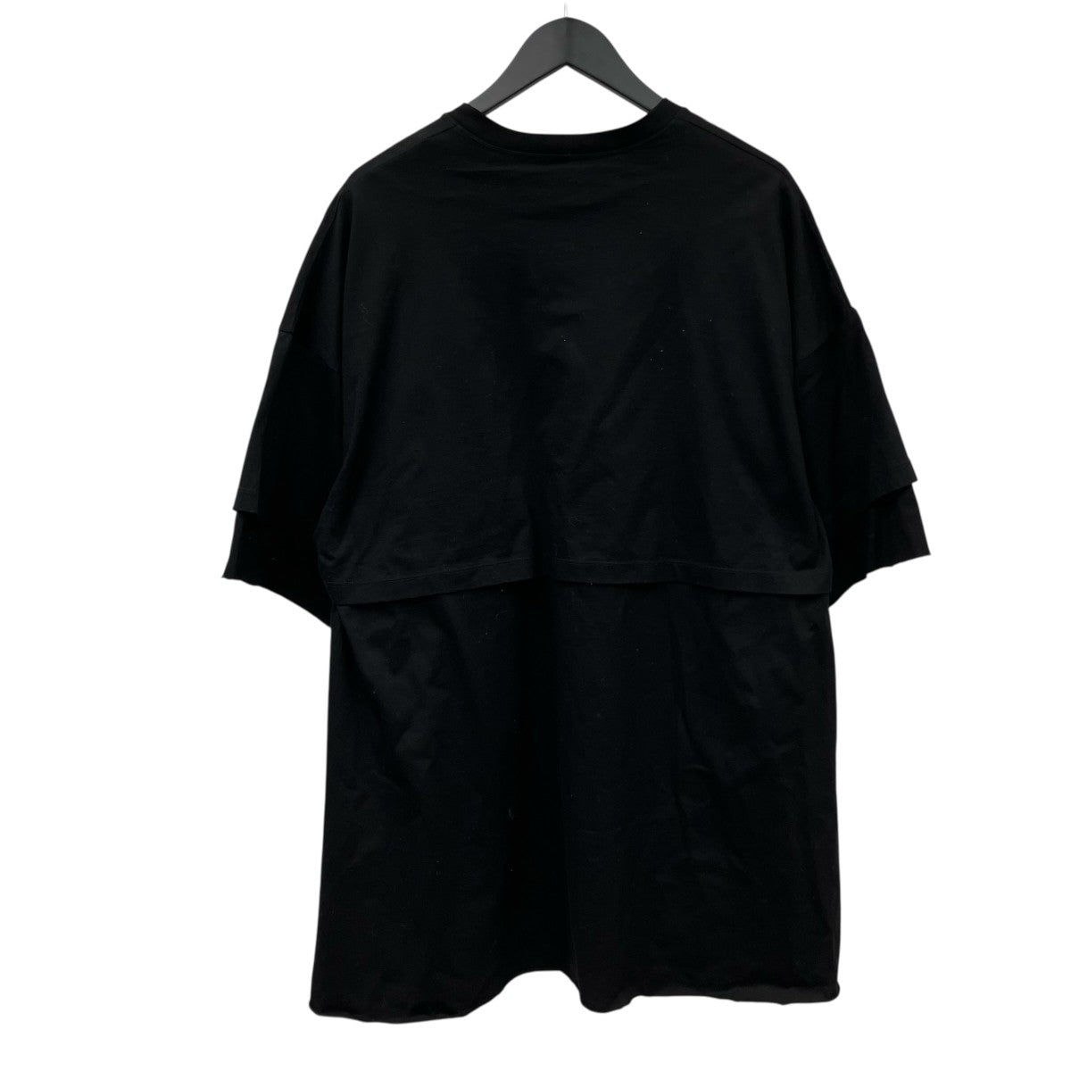 JULIUS(ユリウス) 25SS レイヤードTシャツ 887CPM2 ブラック サイズ 3