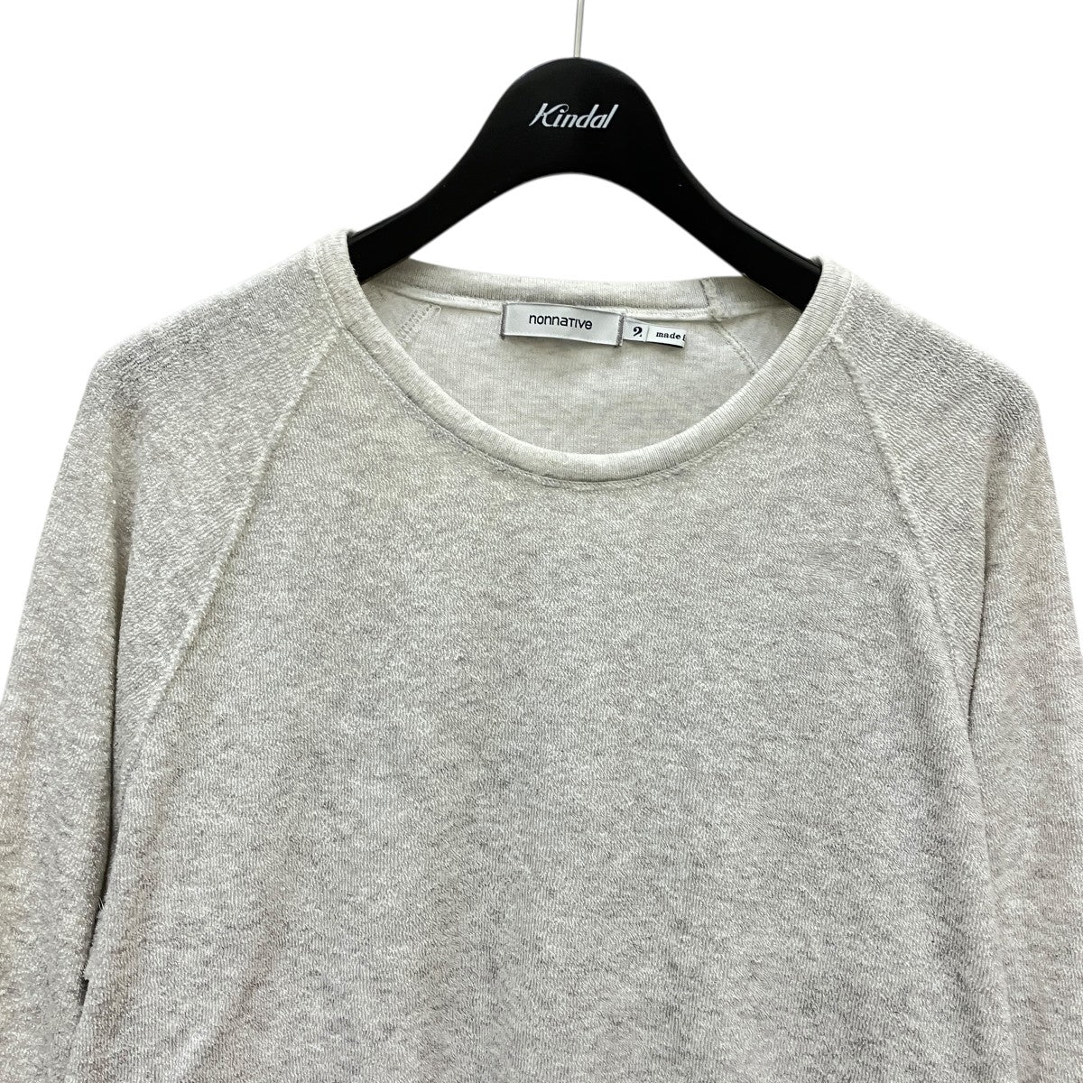 nonnative DWELLER CREW QS LOOSE-FIT-PILE半袖スウェットNN-C2725 古着・中古-2枚目のアイテム画像