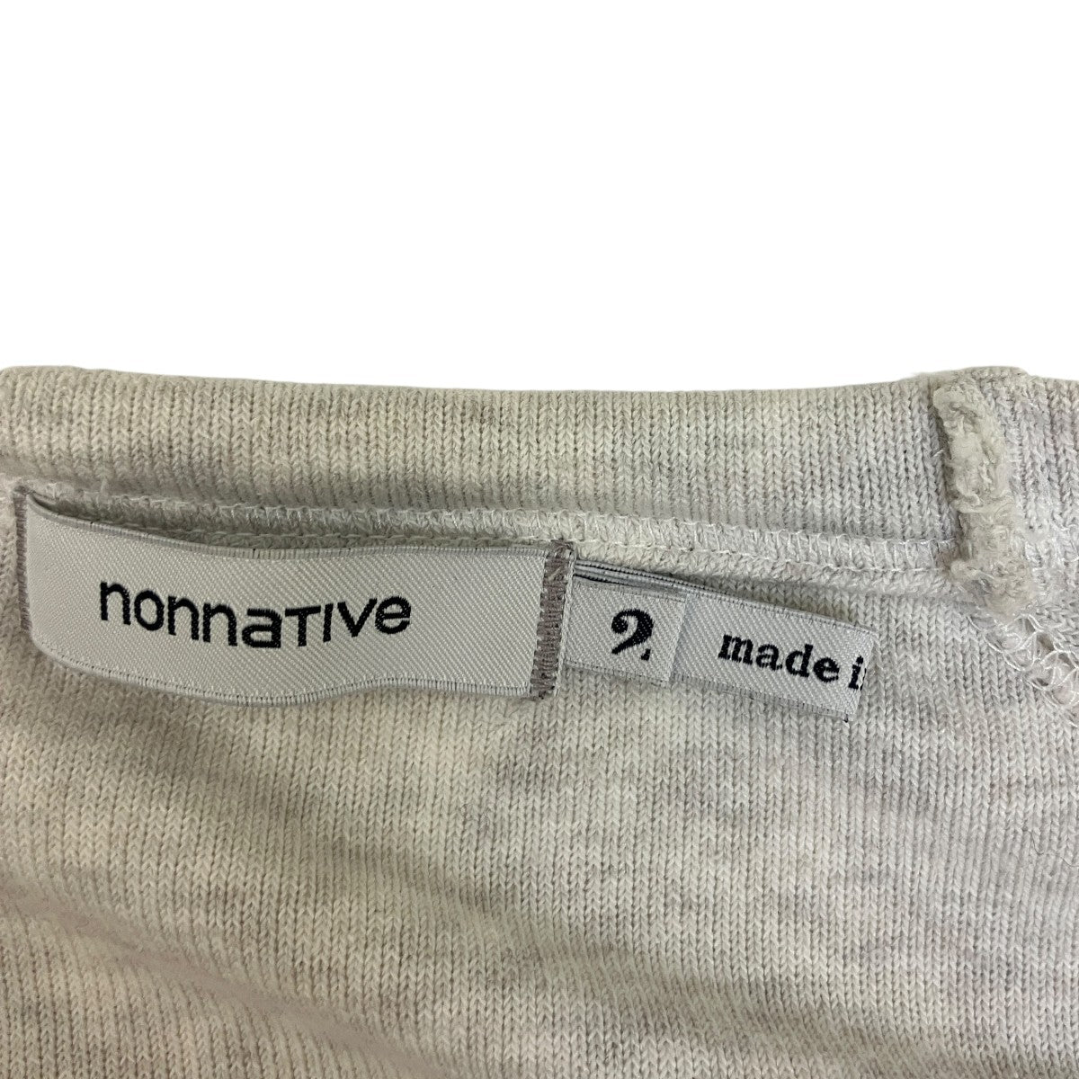 nonnative DWELLER CREW QS LOOSE-FIT-PILE半袖スウェットNN-C2725 古着・中古-5枚目のアイテム画像