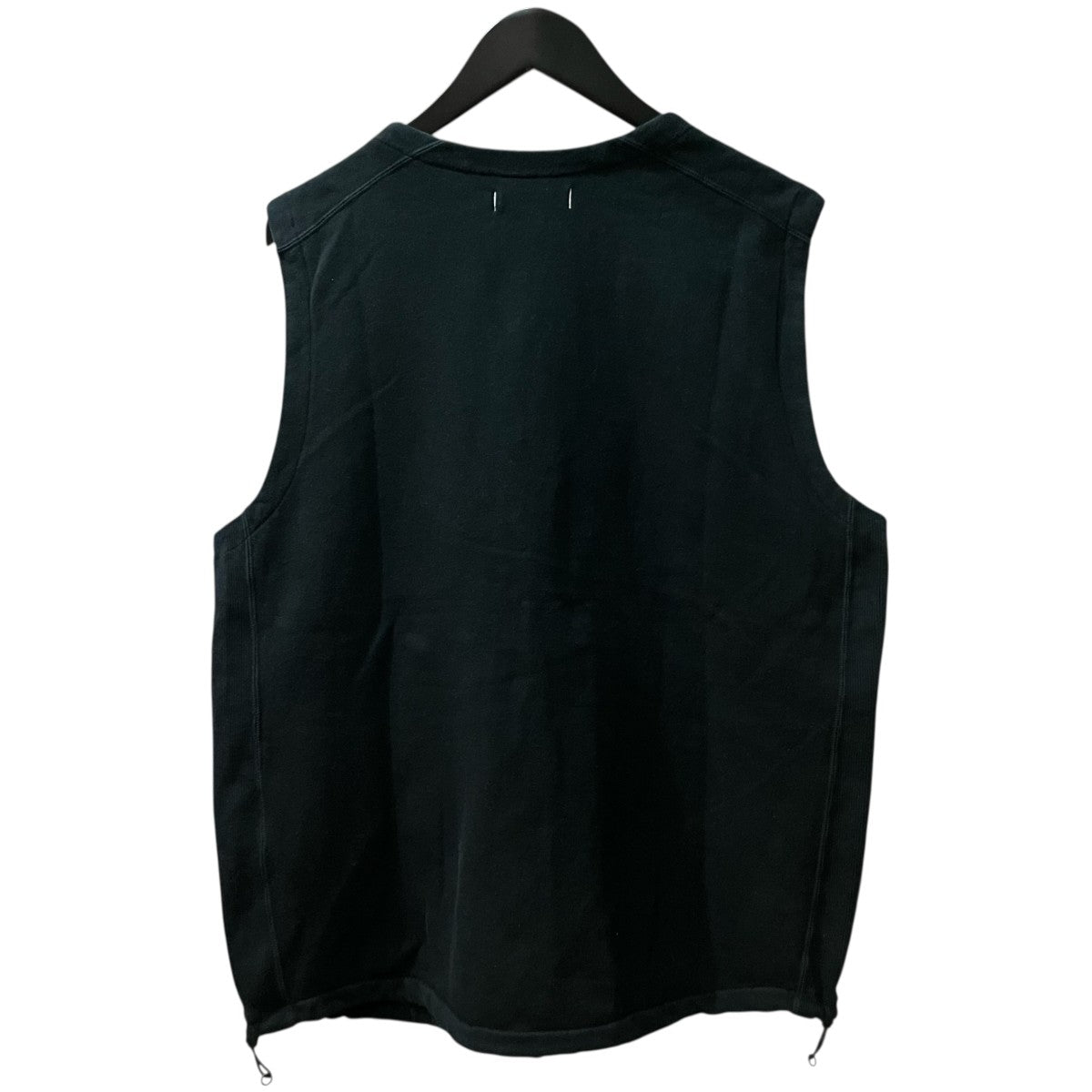 nonnative 23SS「HIKER VEST COTTON SWEAT OVERDYED」オーバーダイジップアップベストNN V4205 古着・中古-2枚目のアイテム画像