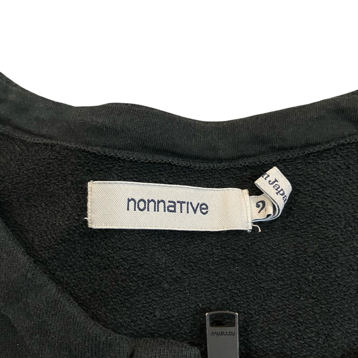 nonnative 23SS「HIKER VEST COTTON SWEAT OVERDYED」オーバーダイジップアップベストNN V4205 古着・中古-5枚目のアイテム画像