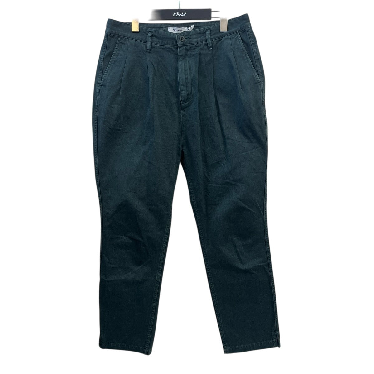 nonnative CLERK ANKLE CUT TROUSERS RELAX FIT COTTON CHINO CLOTH OVERDYEDアンクルパンツNN-P3121 古着・中古-1枚目のアイテム画像