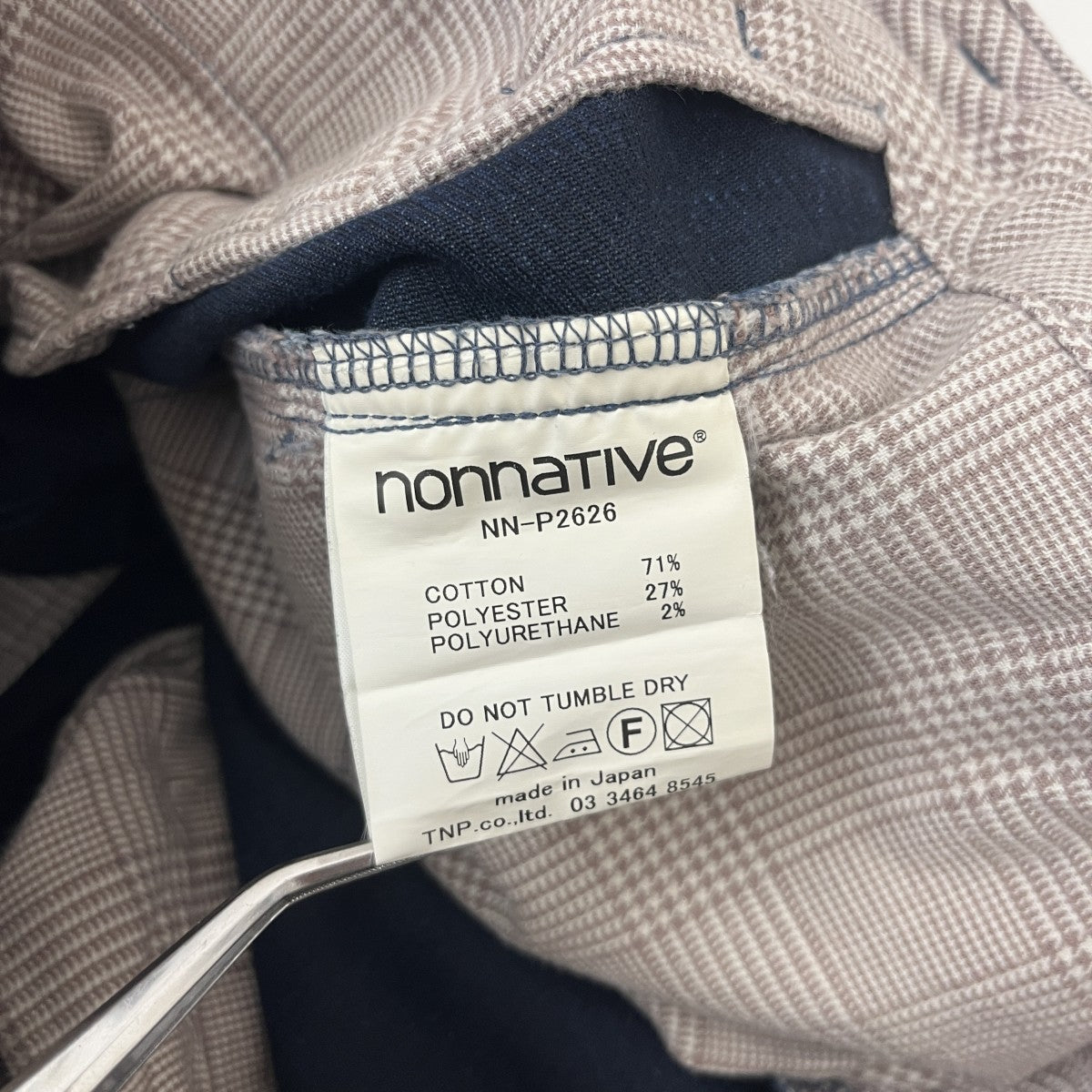 nonnative RIDER JEANS 12．5oz C P SWEATバイカーデニムパンツNN-P2626 古着・中古-5枚目のアイテム画像