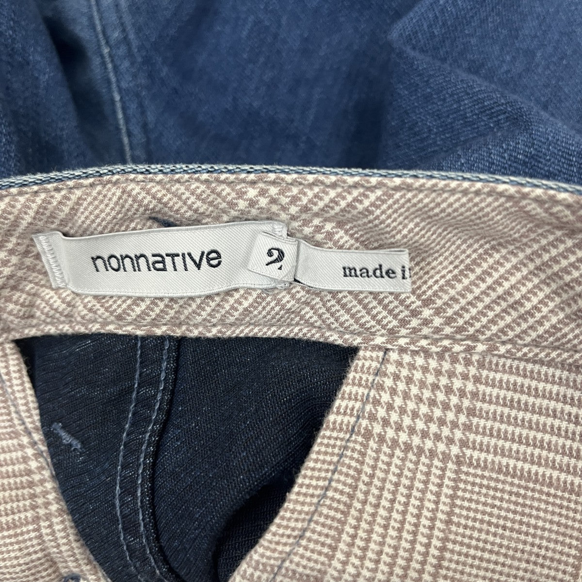 nonnative RIDER JEANS 12．5oz C P SWEATバイカーデニムパンツNN-P2626 古着・中古-6枚目のアイテム画像