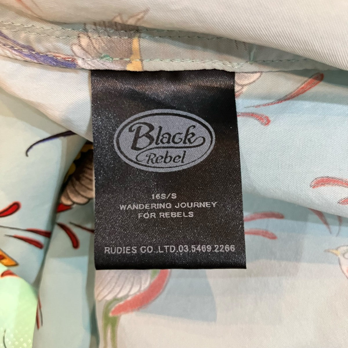 RUDE GALLERY BLACK REBEL 半袖シャツ 古着・中古-6枚目のアイテム画像