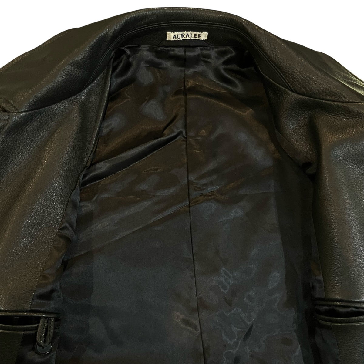 AURALEE(オーラリー) GOAT LEATHER COAT レザーカーコート A21AC02ES
