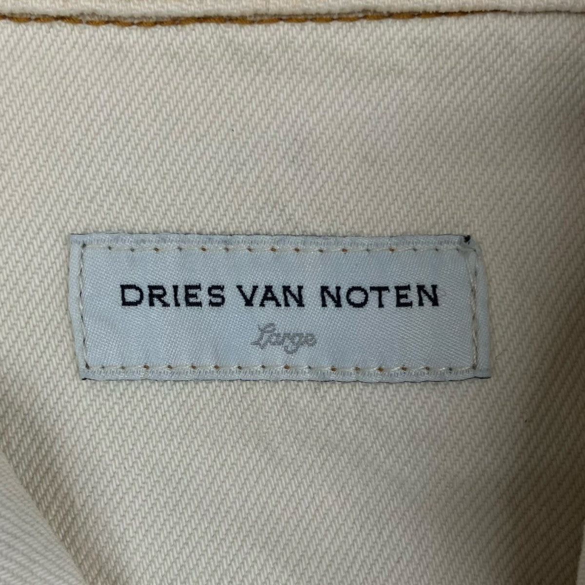 DRIES VAN NOTEN ブリーチディッピングジャケット 古着・中古-5枚目のアイテム画像