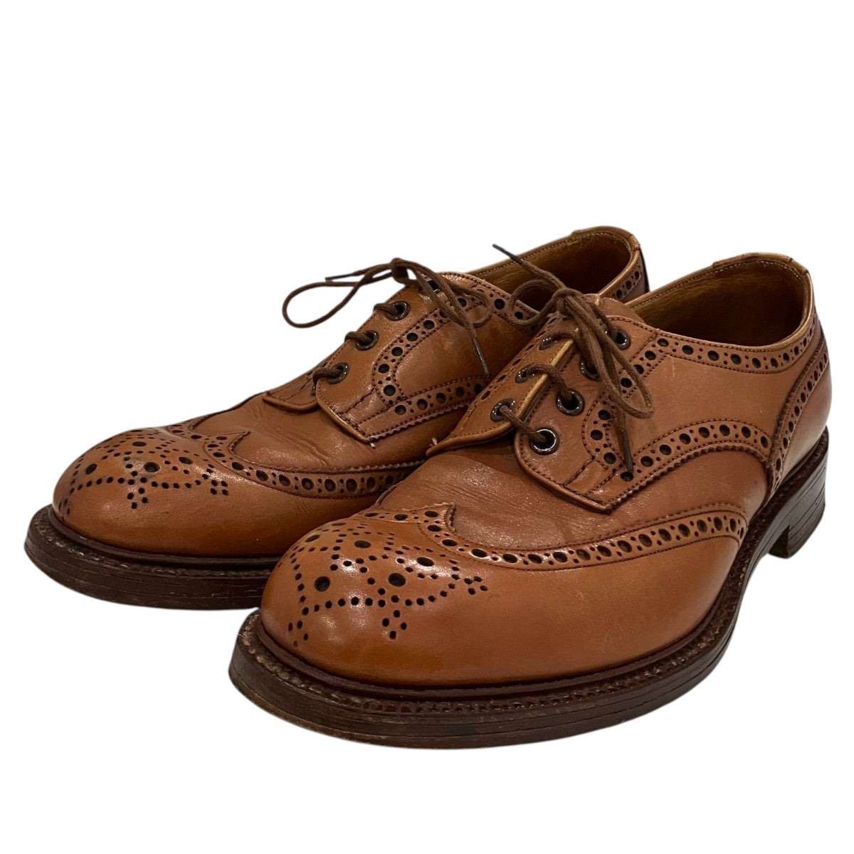 Tricker’s ウイングチップシューズ 古着・中古-1枚目のアイテム画像