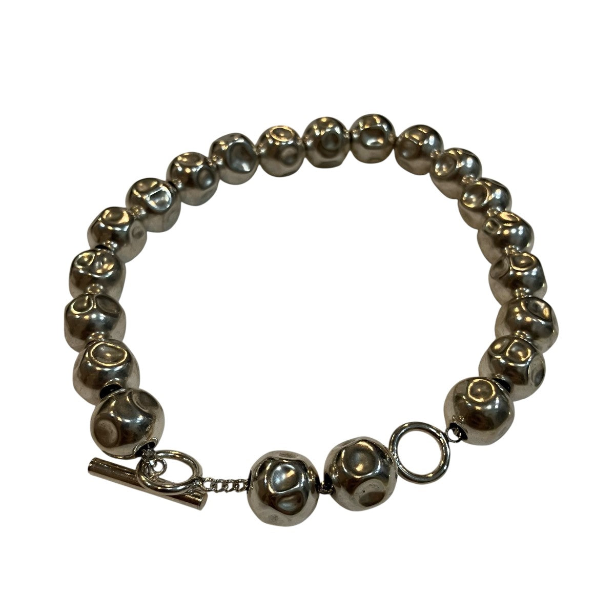 JIL SANDER Ancestor Moon Braceletボールチェーンブレスレット 古着・中古-1枚目のアイテム画像