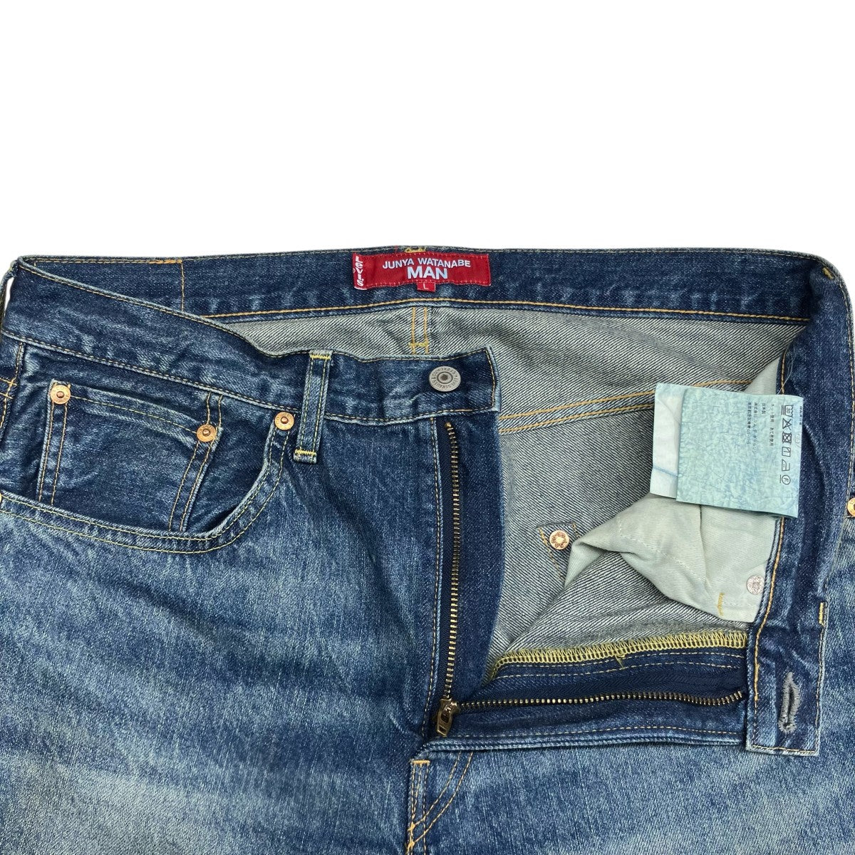 JUNYA WATANABE MAN×LEVI'S 25AWデニムパンツWPP218 WPP218 インディゴ JUNYA WATANABE MAN×LEVI'S 25AWデニムパンツWPP218 WPP218 インディゴ