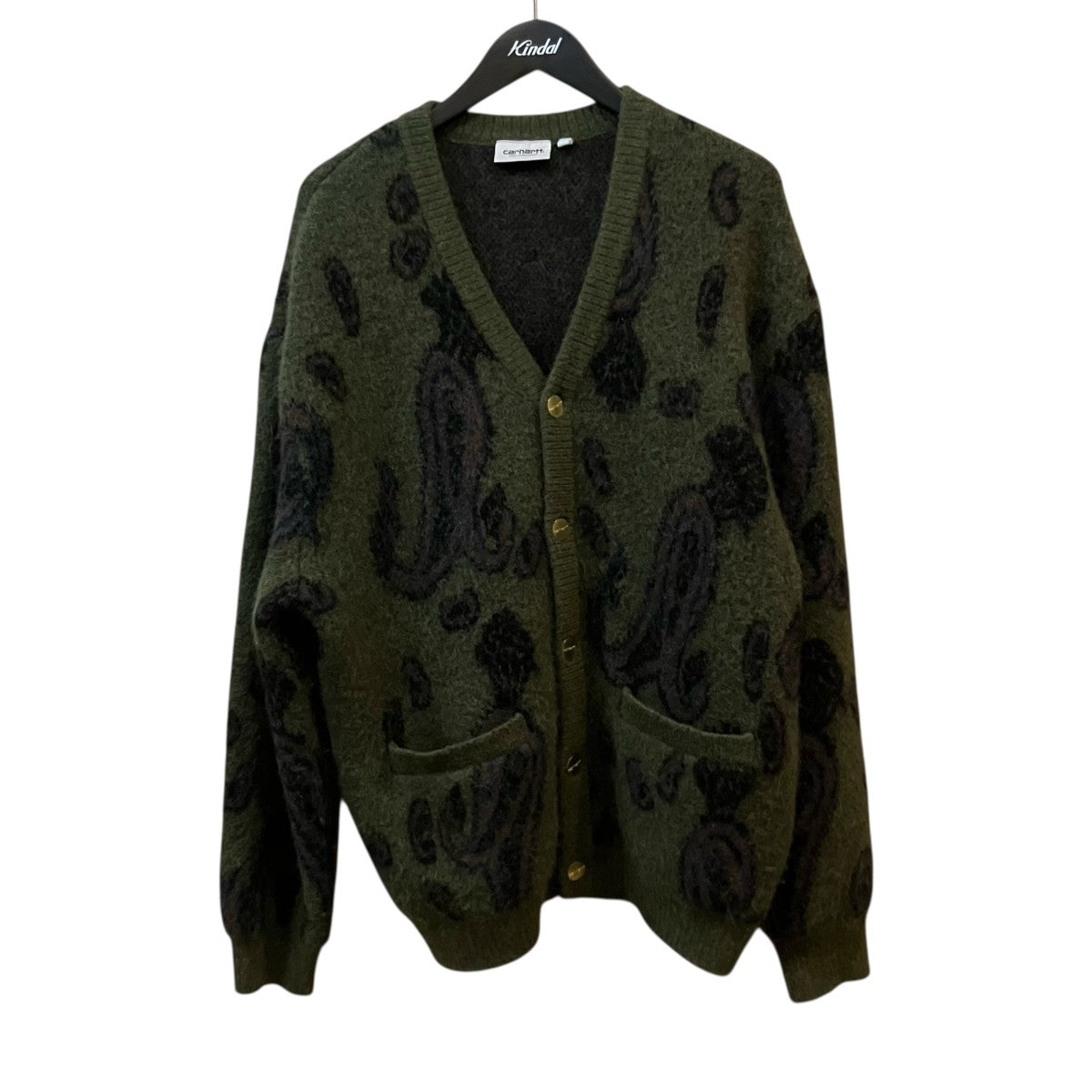 「Medford Cardigan」ペイズリー柄カーディガンI032351