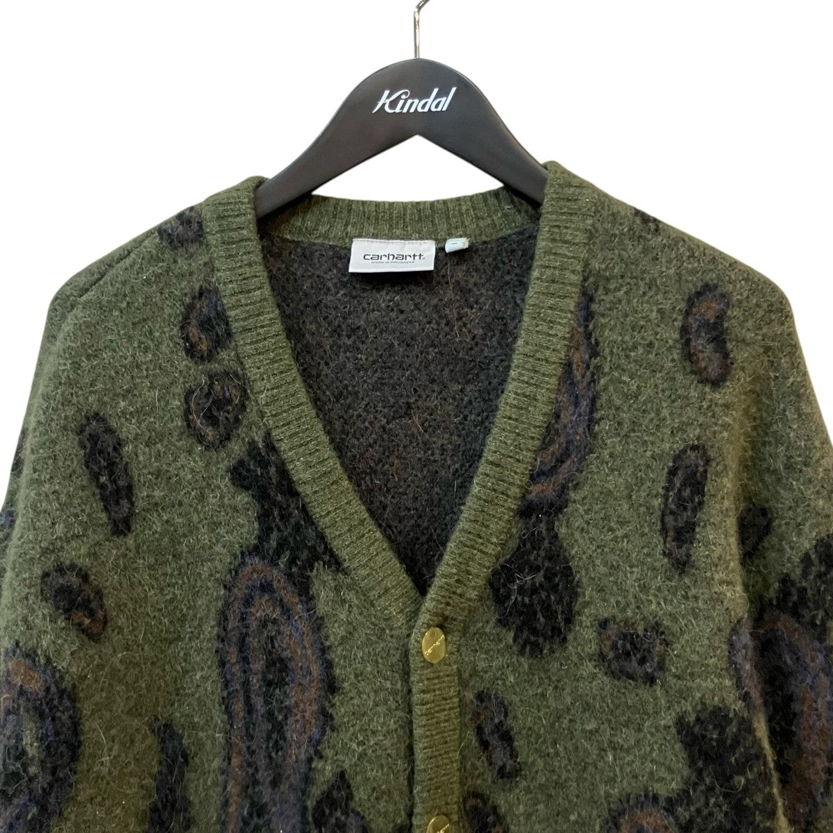 「Medford Cardigan」ペイズリー柄カーディガンI032351