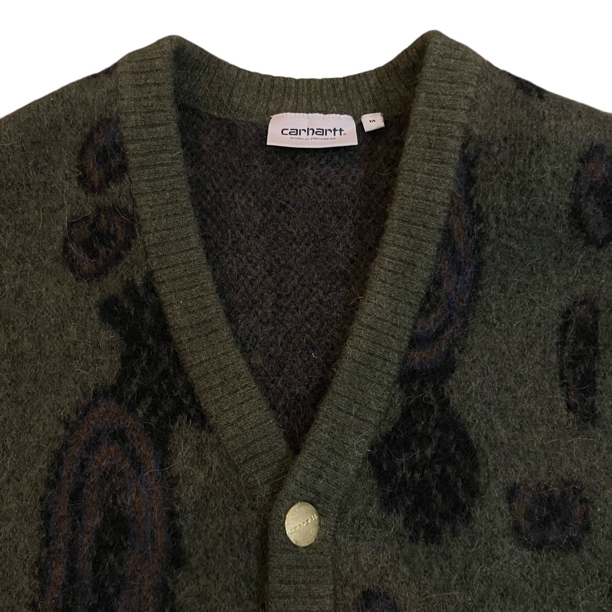 「Medford Cardigan」ペイズリー柄カーディガンI032351