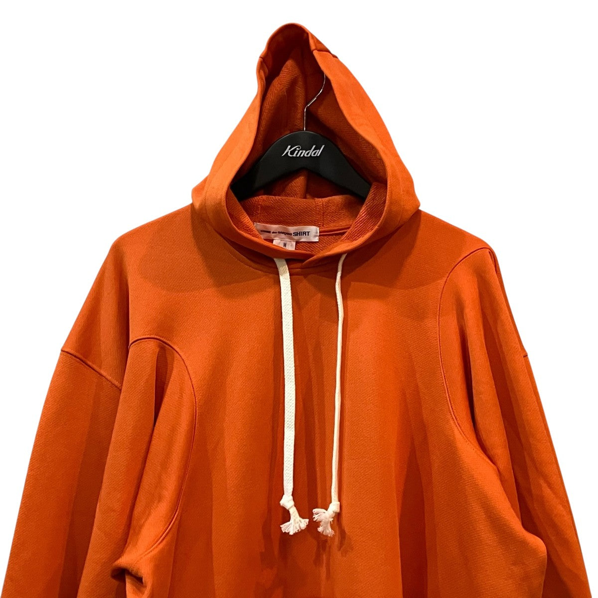 COMME des GARCONS SHIRT ドローストリングフード パーカーFP T030 古着・中古-3枚目のアイテム画像