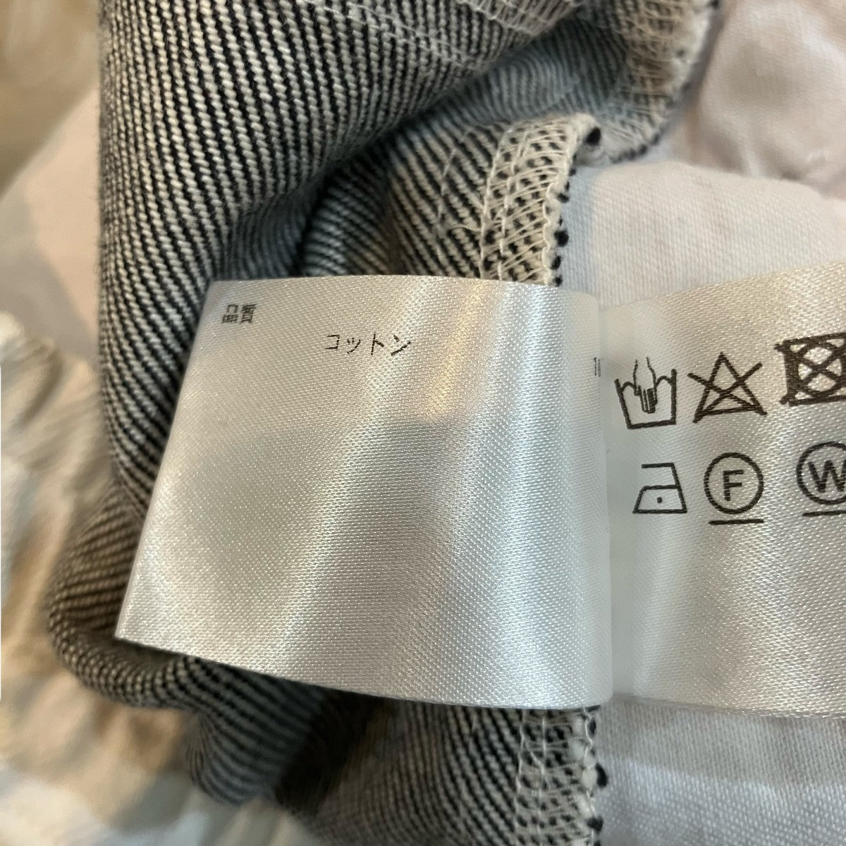 SEVEN BY SEVEN パッチワーク デニム イージーパンツ800 4240064 古着・中古-7枚目のアイテム画像