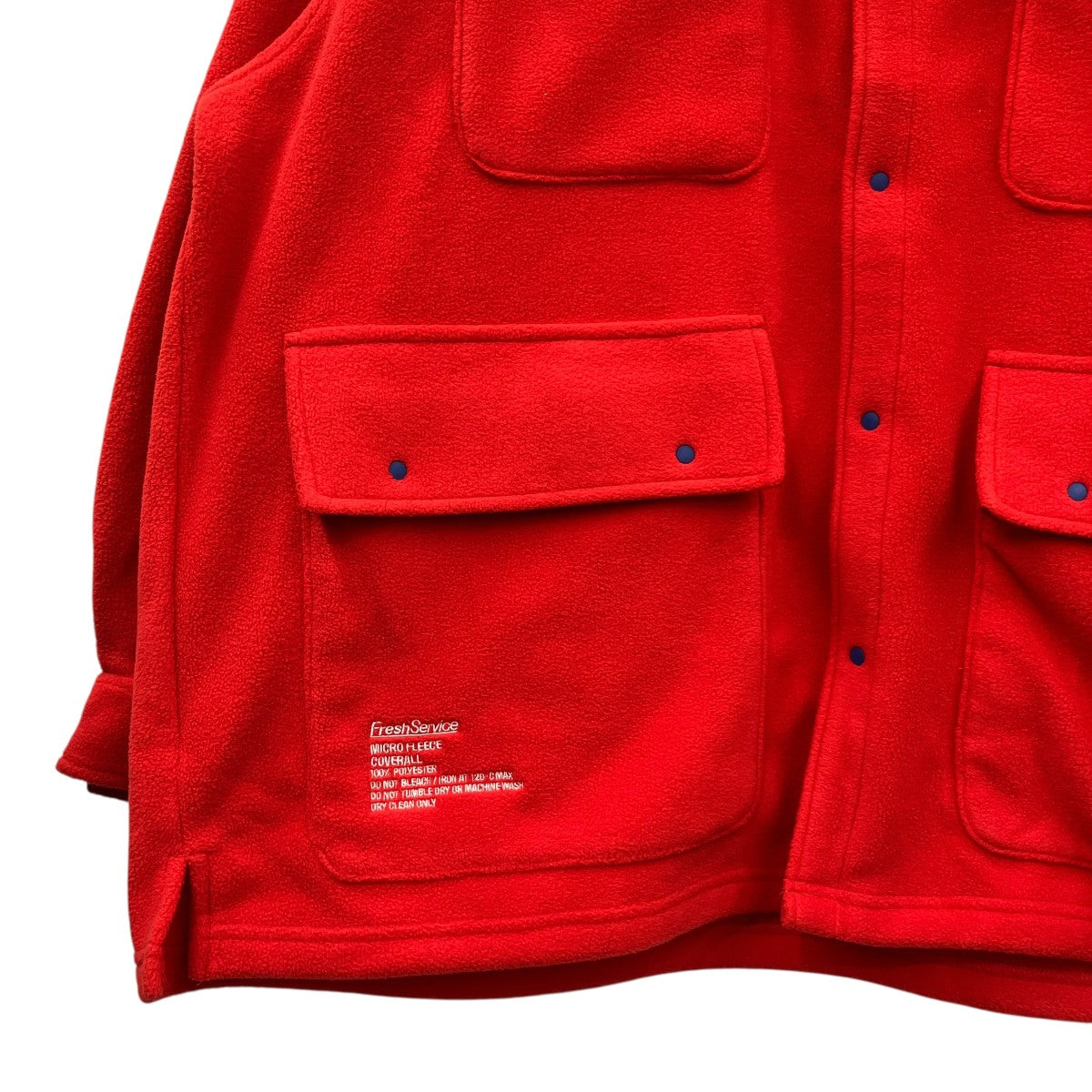 ミクロフリースジャケットFSC253-50203 MICRO FLEECE COVERALL