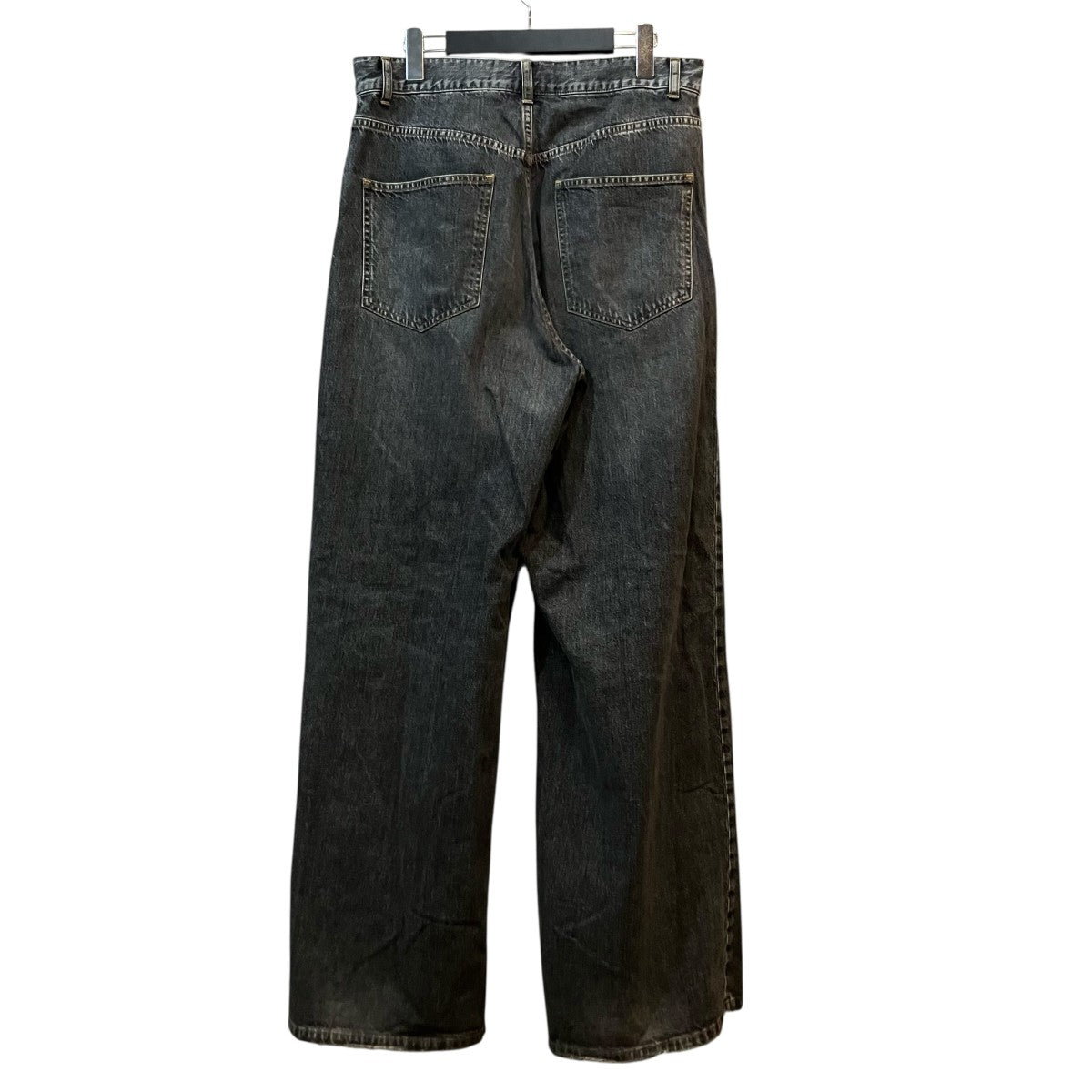 JOHN LAWRENCE SULLIVAN 「WASHED DENIM SUPER WIDE PANTS」デニムパンツJLS 02 23 L 古着・中古-2枚目のアイテム画像