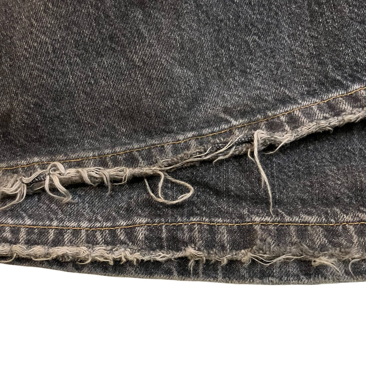 JOHN LAWRENCE SULLIVAN 「WASHED DENIM SUPER WIDE PANTS」デニムパンツJLS 02 23 L 古着・中古-7枚目のアイテム画像