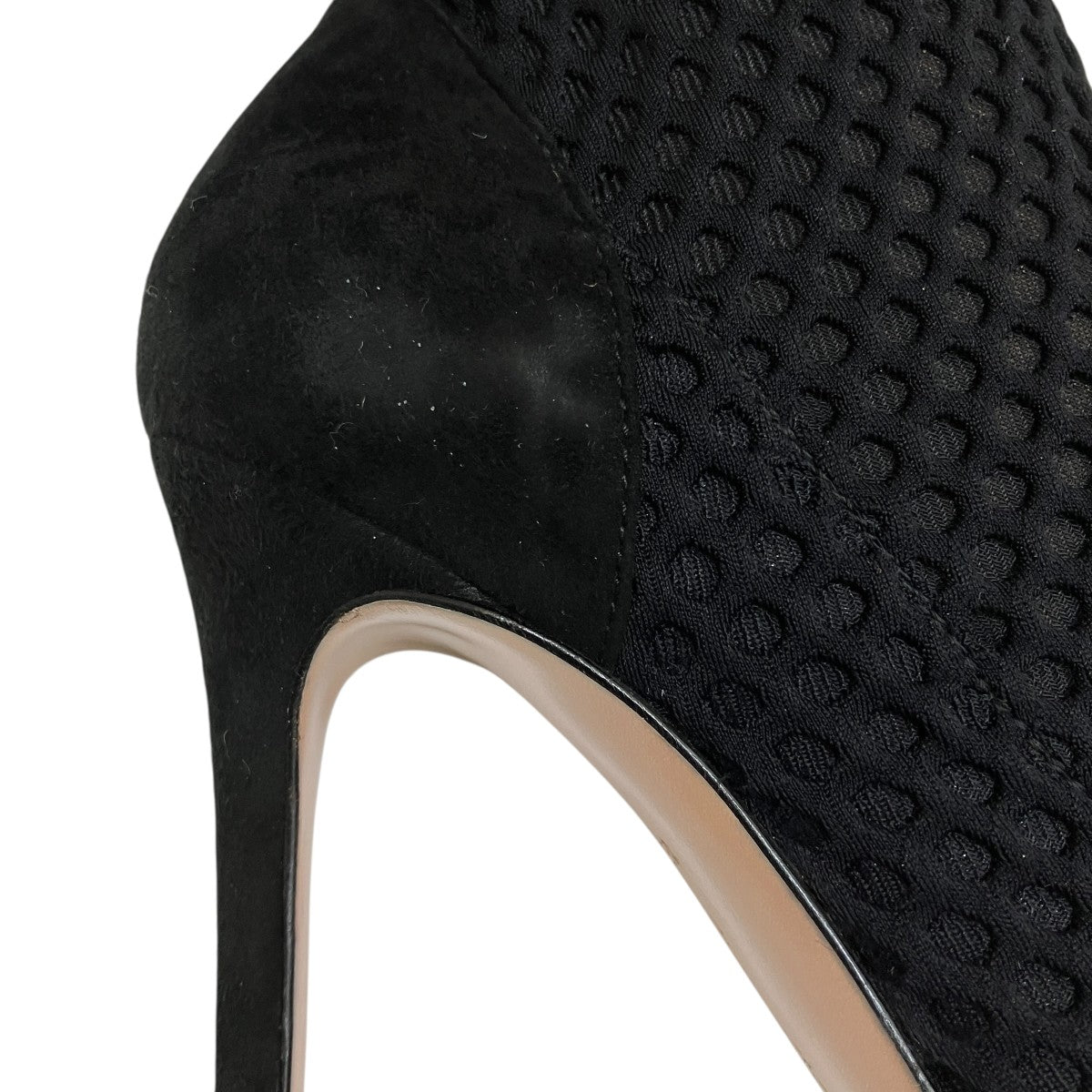Gianvito Rossi Mesh Suede Vox Sock Knit Bootsソックスブーツ 古着・中古-8枚目のアイテム画像