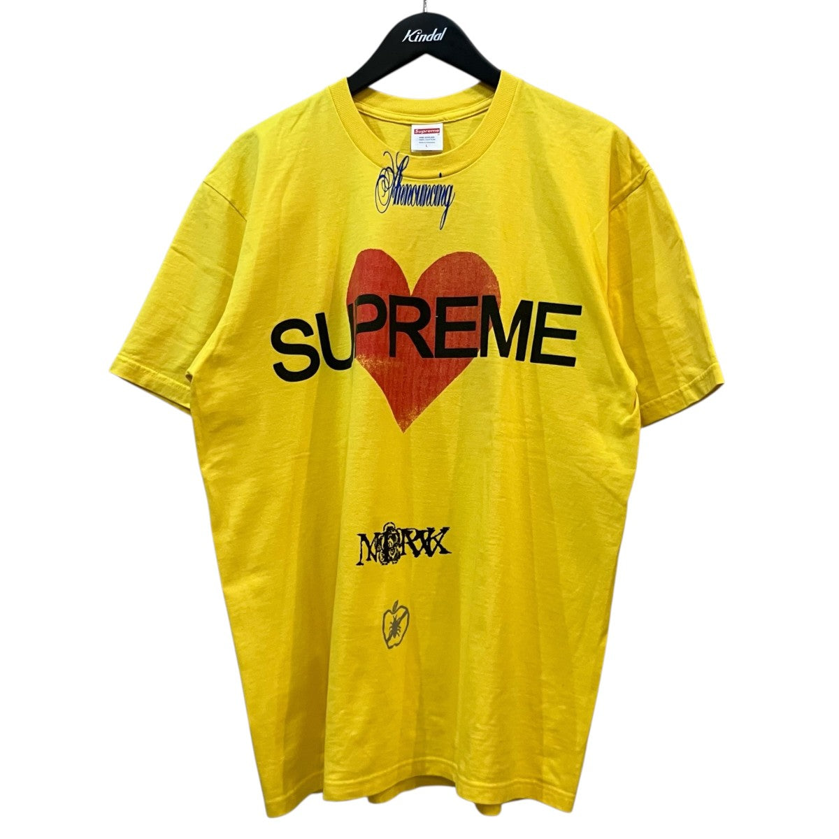 Supreme 25SS「Annoucing Tee」Tシャツ 古着・中古-1枚目のアイテム画像