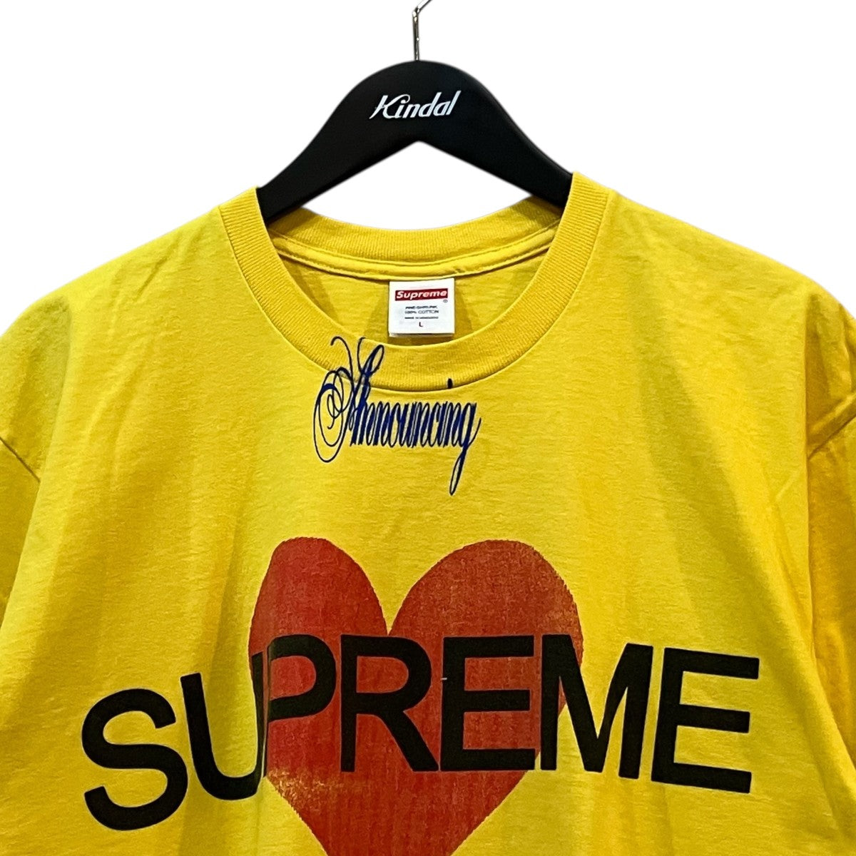Supreme 25SS「Annoucing Tee」Tシャツ 古着・中古-3枚目のアイテム画像