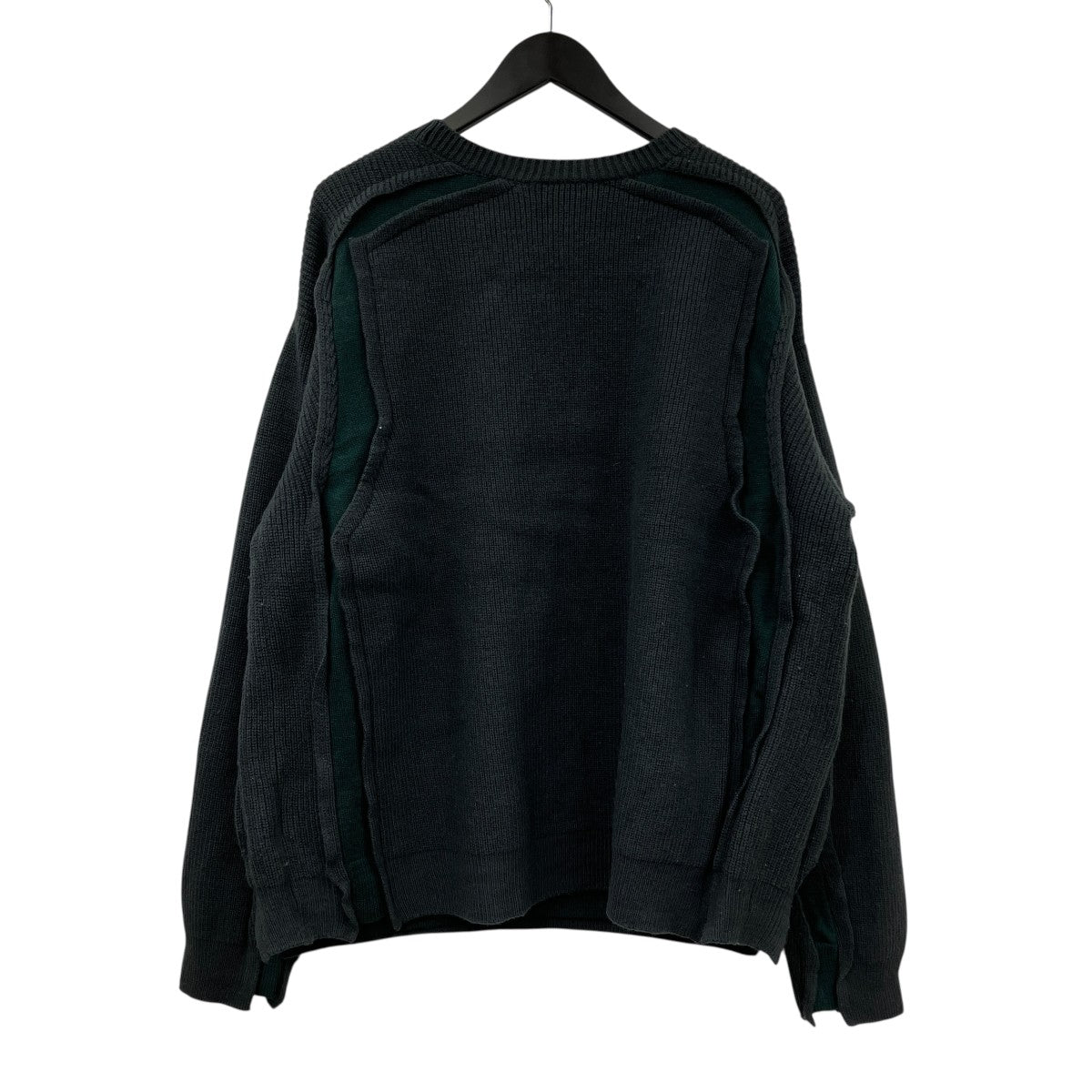 ブローケンクルーネックセーターYK22AW0420S BROKEN CREWNECK SWEATER