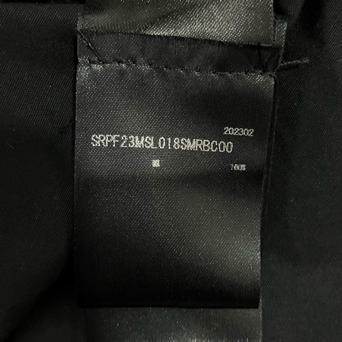 ワンポイントロゴ長袖シャツSRPF23MSL 018SMRBC00
