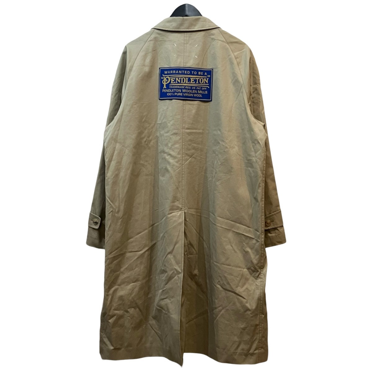 Maison Margiela×PENDLETON トレンチコートS67AH0035 古着・中古-2枚目のアイテム画像