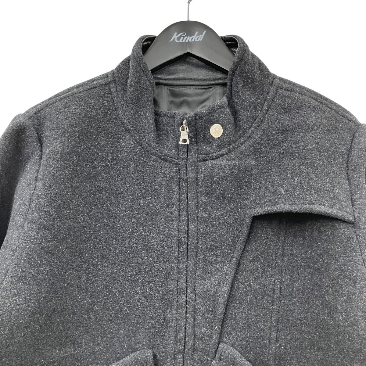 メルトンジャケットDeconstructed Stand Collar 6 Pocket Jacket